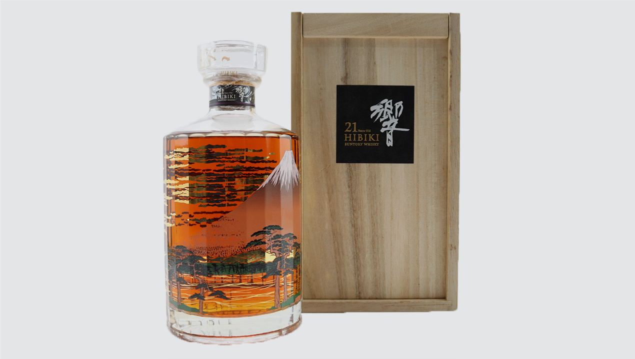 Mount Fuji 2nd Edition Hibiki 21 Year Old Whisky